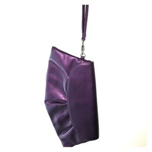 New York and Co Purple Wristlet